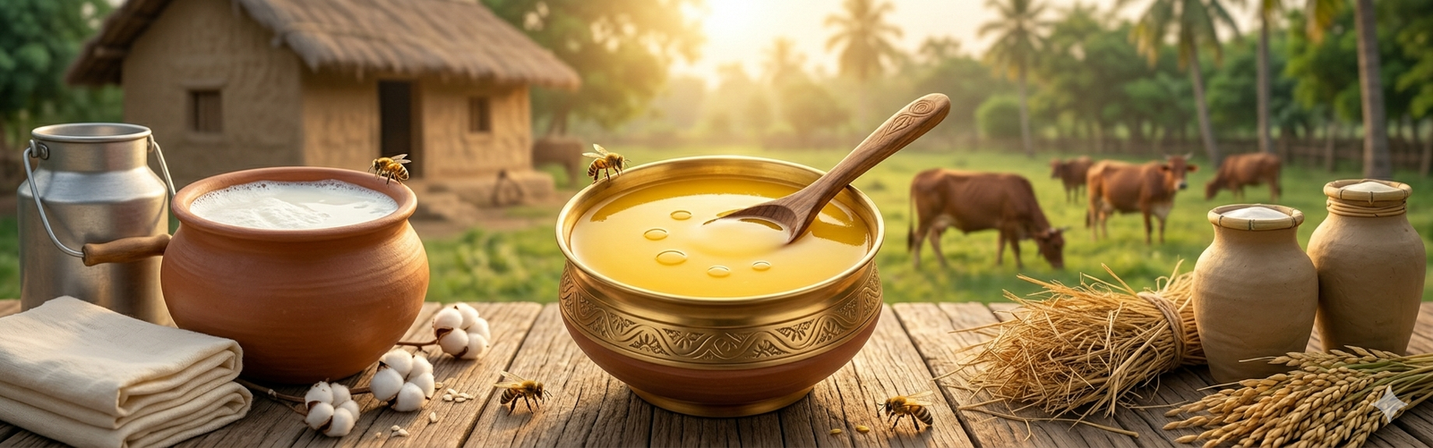 মধু ও বাদাম মিক্স